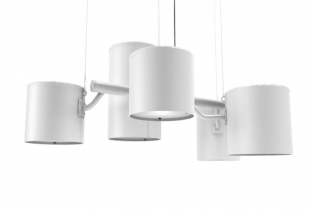 Statistocrat ceiling lamp (Atelier van Lieshout for MOOOI), courtesy MOOOI