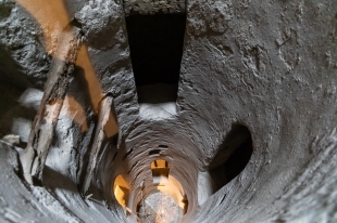 a wheel of an old water pipeline, courtesy Martin Devrient